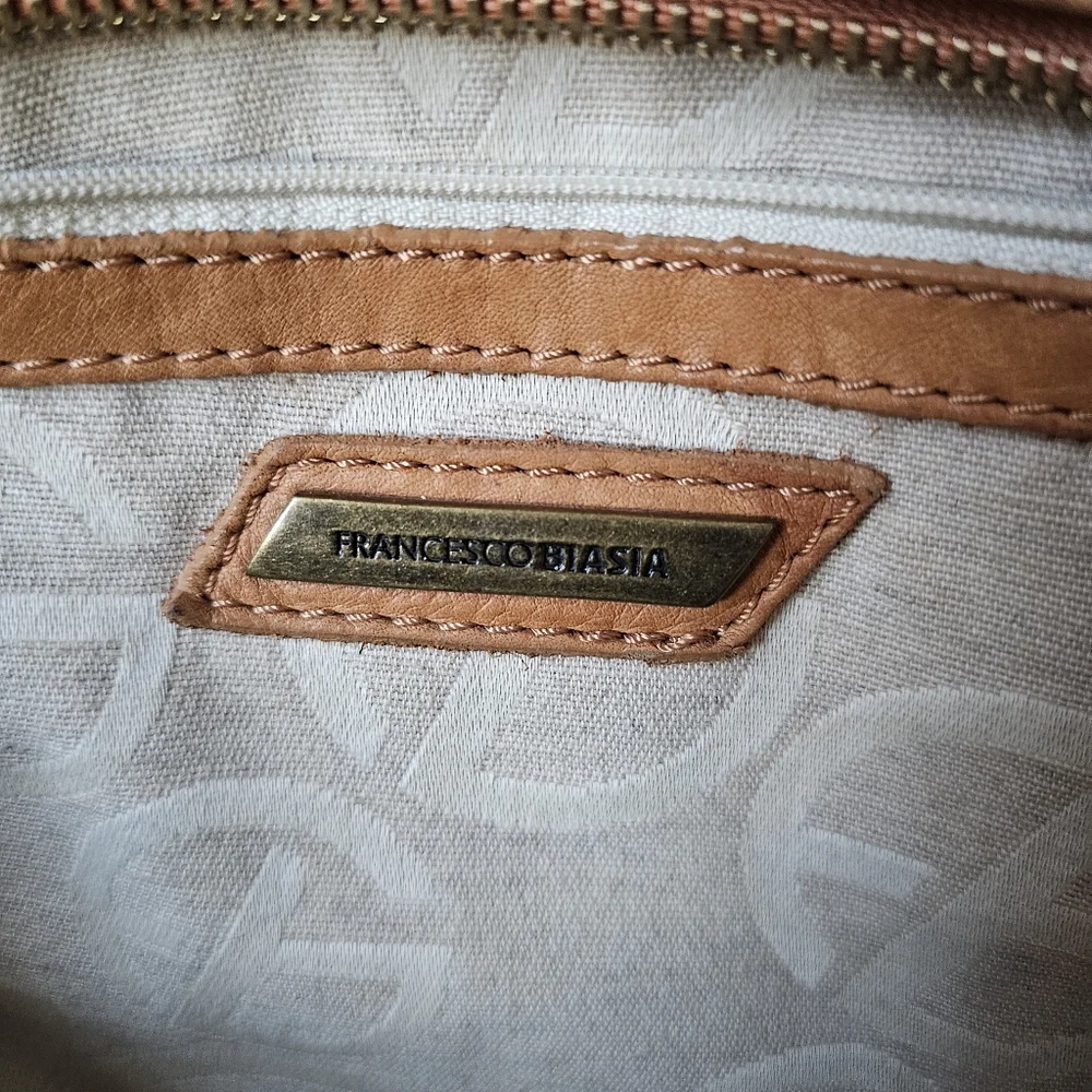 Francesco Biasia Leather Shoulder Bag